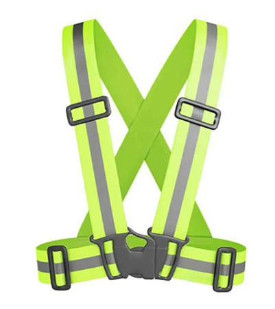[A003019] CHALECO REFLECTIVO TIPO ARNES VERDE