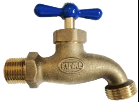 [X54-130] CHORRO BRONCE PESADO ITALY DE 1/2