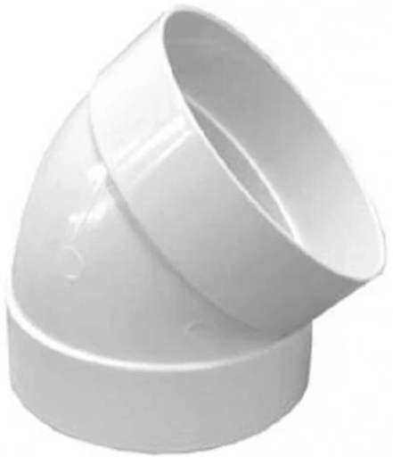 [A2300] CODO PARA DRENAJE 45°  3" BLANCO