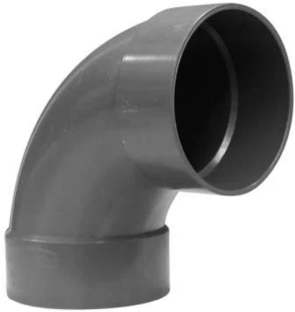 [A2196] CODO PARA DRENAJE 90 2 GRIS