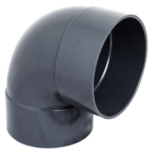 [A2198] CODO PARA DRENAJE 90 4 GRIS FERTUMEX