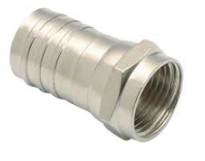 [GIO-F56AL] CONECTORES PARA CABLE COAXIAL DE PRESION LARGO RG-6 GIO