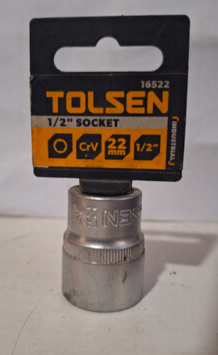 [16517] COPA CORTO MANDO 1/2 EXAGONAL TOLSEN 17 MM