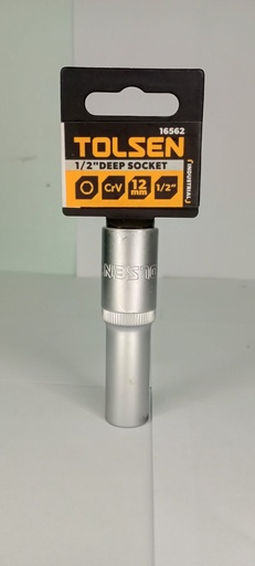[16562] COPA LARGA MANDO 1/2 EXAGONAL TOLSEN 12 MM