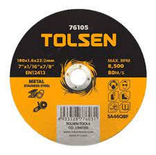 [76103] DISCO CORTE METAL EXTRA FINO TOLSEN 5