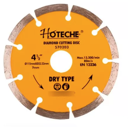 [H570203] DISCO DIAMANTADO DE CORTE SEGMENTADO HOTECHE 4 1/2