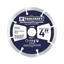 [TC2434] DISCO DIAMANTADO DE CORTE SEGMENTADO TOOLCRAFT 4 1/2