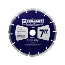 [TC2435] DISCO DIAMANTADO DE CORTE SEGMENTADO TOOLCRAFT 7