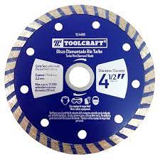 [TC4493] DISCO DIAMANTADO DE CORTE TURBO TOOLCRAFT 4 1/2