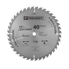 [TC2328] DISCO SIERRA CIRCULAR 40 DIENTES TOOLCRAFT 7 1/4