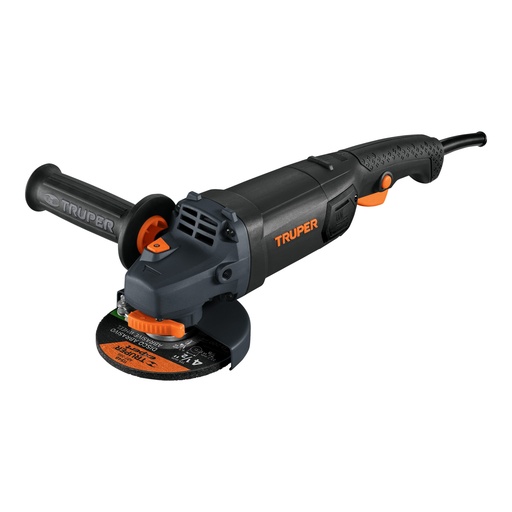 [12873] PULIDORA ANGULAR INDUSTRIAL 4-1/2 1250W TRUPER