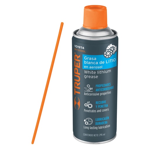 [101974] GRASA BLANCA DE LITIO EN AEROSOL 295 MLTRUPER