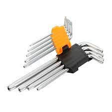 [20057] JUEGO DE LLAVES TORX EXTRA LARGAS DE 9 PLG TOLSEN