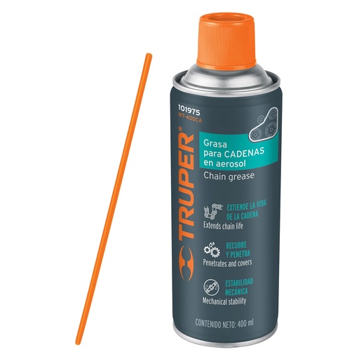 [101975] LIBRICANTE DE CADENAS EN AEROSOL 400ML TRUPER