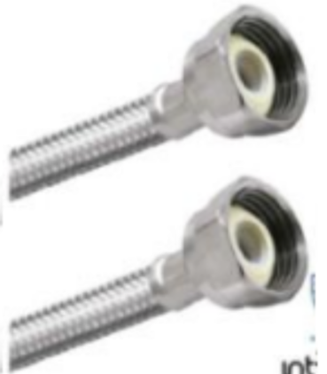 [M-12946] MANGUERA DE ABASTO ALUMINIO 7/8 X 3/8 X 16 KUVAL