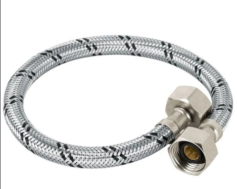 [2730] MANGUERA DE ABASTO ALUMINIO 1/2 X 1/2 20"MIBER