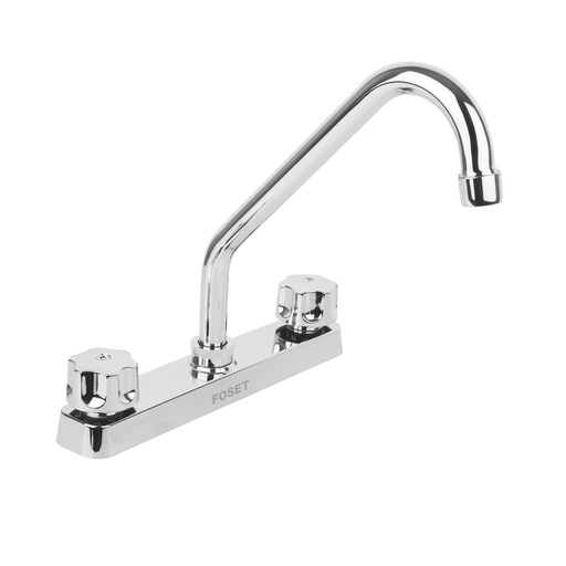 [49283] MESCLADORA PLASTICA DE 2 LLAVES P/FREGADERO C/ESTANDAR