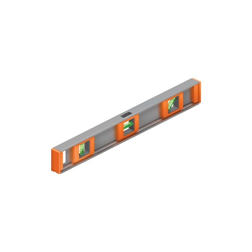 [17034] NIVEL CLASICO 2 GOTAS 18" ALUMINIO TRUPER