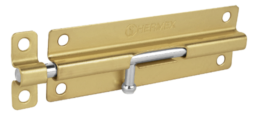 [T15020067] PASADOR DORADO CUADRADO BLISTER INDUMA 3