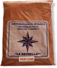 [P01] PINTURA PARA PISO LA ESTRELLA ROJO CLARO