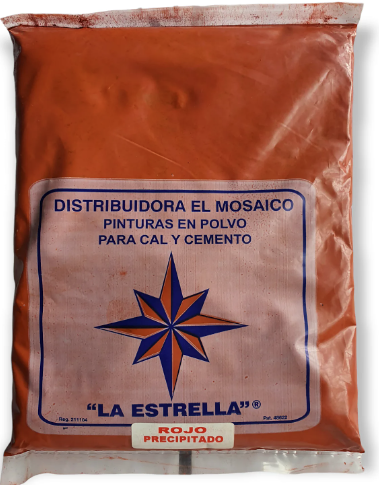 [P04] PINTURA PARA PISO LA ESTRELLA ROJO PRECIPITADO