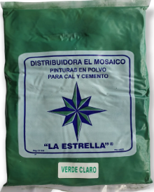 [P07] PINTURA PARA PISO LA ESTRELLA VERDE CLARO