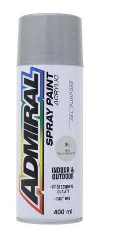 [A0089] PINTURA SPRAY ADMIRAL GRIS ANTICORROSIVO