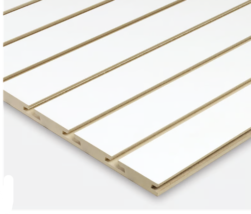 [113-B34] PLANCHA RANURADA BLANCO 3/4 4X8