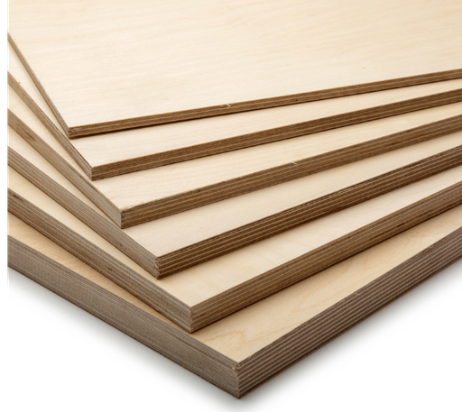 [33-MM12] PLYWOOD MAPLE 10.5MM 4X8 (1/2)