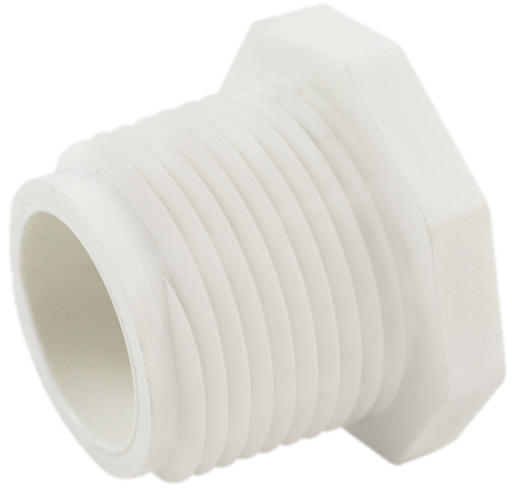[A2607] TAPON MACHO PVC 1 1/4