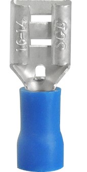 [TRE2-250] TERMINAL HEMBRA AZUL  2-250