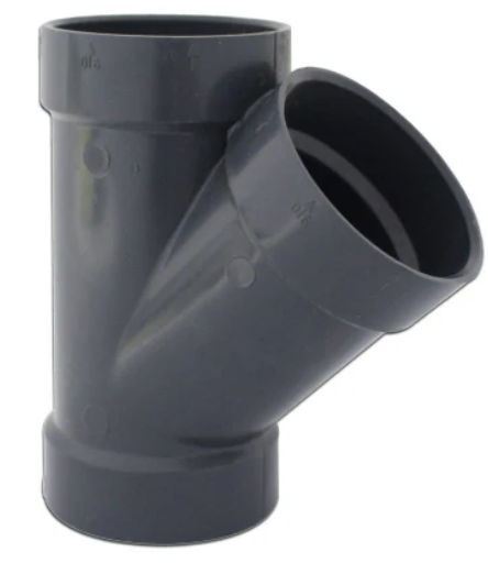 [A2525] YEE PARA DRENAJE 2" GRIS