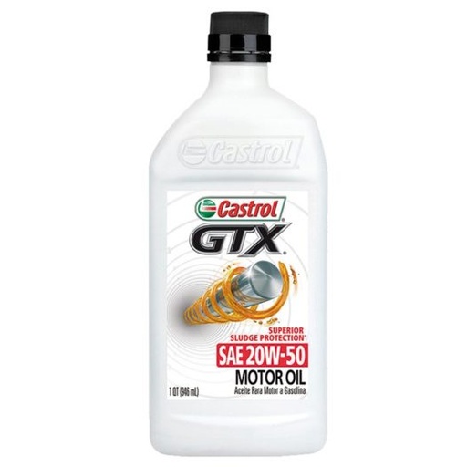 [7033] ACEITE CASTROL GTX 4T 20W50 MOTOR