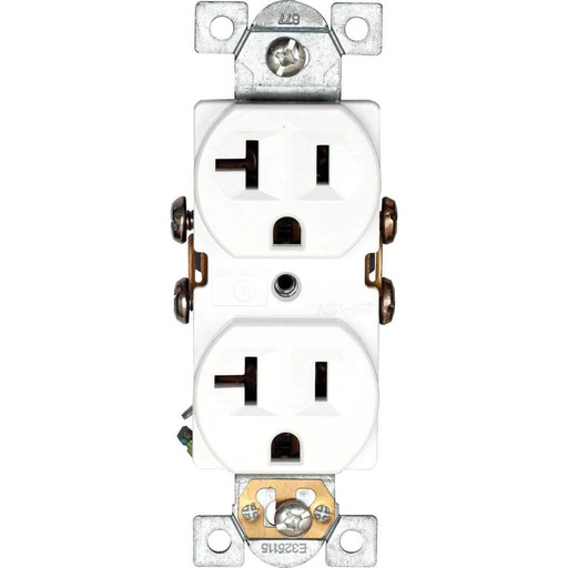 [877V] TOMA CORRIENTE  SIN PLACA 20A P/CAJA EAGLE