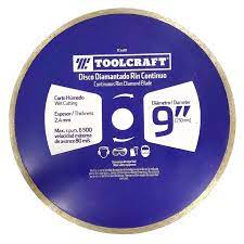 [TC4497] DISCO DIAMANTADO DE CORTE CONTINUO TOOLCRAFT 9