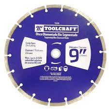 [TC2436] DISCO DIAMANTADO DE CORTE SEGMENTADO TOOLCRAFT 9