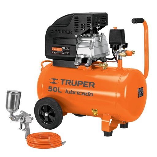 [16095] KIT COMPRESOR AIRE HORIZONTAL 50 LITRO TRUPER