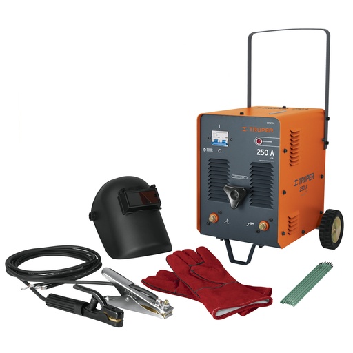 [13163] SOLDADORA TRUPER COMBO CARETA Y GUANTE  250A