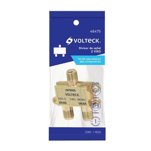 [48475] SPLITER DE 2 SALIDAS  VOLTECK