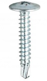 [44649] TORNILLO WAFER PUNTA BROCA FIERO 8 X 1 1/2