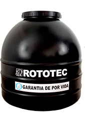 [450PN] TANQUE ESPUMADO NEGRO DE 450LTS ROTOTEC