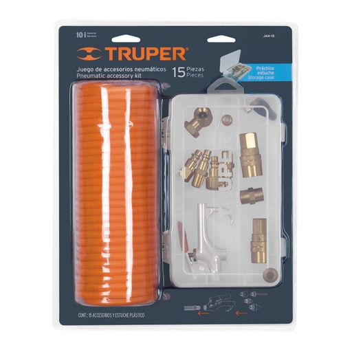 [19094] JUEGO DE 15 PIEZAS PARA COMPRESOR DE AIRE