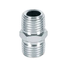 [27025] NIPLE DE METAL 1/4 PARA COMPRESOR PRETUL