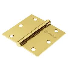 [43236] BISAGRA CUADRADA DORADA 2 1/2 X 2 1/2 HERMEX