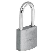 [43325] CANDADO DE HIERRO GANCO LARGO HERMEX 50MM