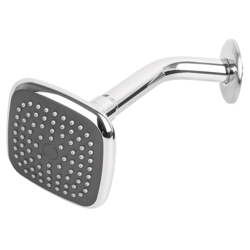 [45065] REGADERA CUADRADA CON BRAZO 4" FOSET