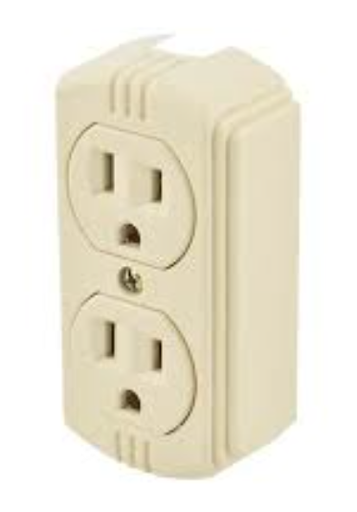 [A030301] TOMA CORRIENTE DOBLE 15A SOBRE PONER AZTECA CHINO