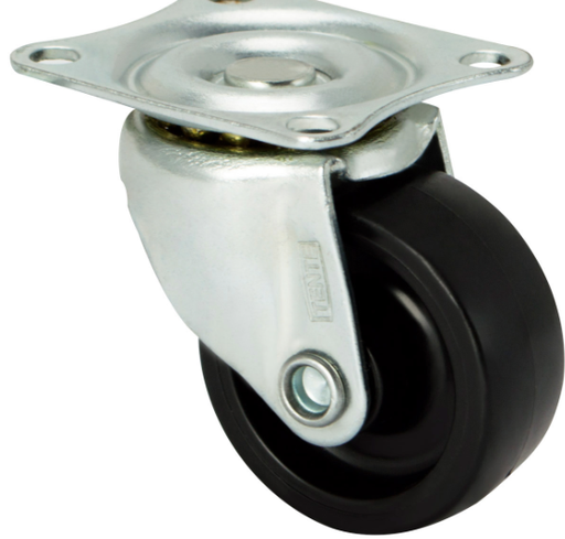 [RODC27] RODO GIRATORIO 2 CHINO POLIAMIDA NEGRO