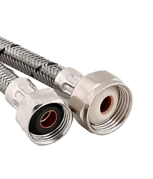 [M12-998] MANGUERA DE ABASTO ALUMINIO 7/8 X 1/2  20" KUVAL M12-998
