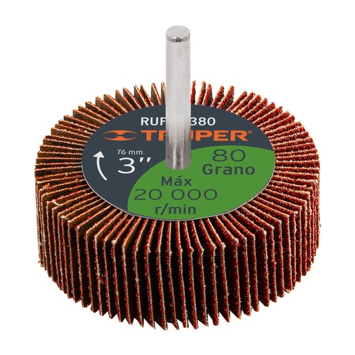 [13042] LIJA PARA BARRENO TRUPER GRANO 80 3"